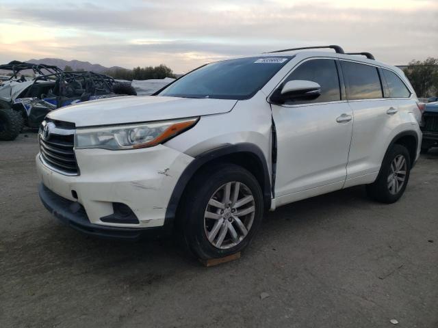 VIN 5TDZARFHXFS015276 2015 Toyota Highlander, LE no.1