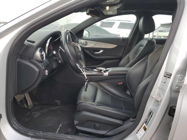 Седани MERCEDES-BENZ C-CLASS 2015 Сріблястий