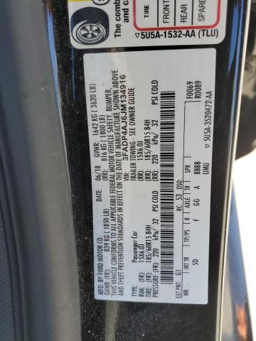 2018 FORD FIESTA S - 3FADP4AJ6JM134916