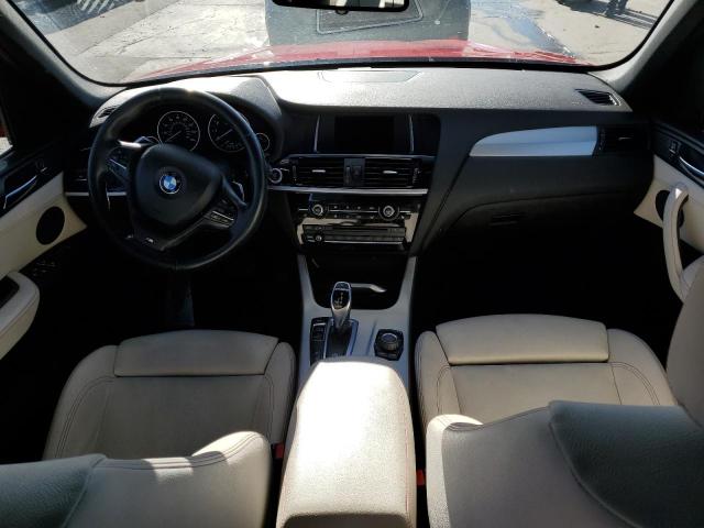  BMW X3 2016 Червоний