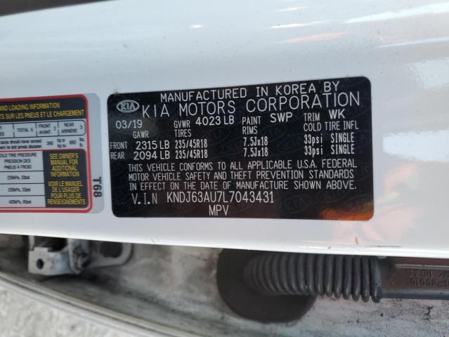 KNDJ63AU7L7043431 KIA Soul Gt Line
