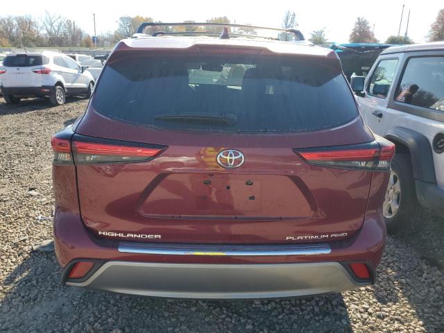 VIN 5TDFZRBH6NS218889 2022 Toyota Highlander, Platinum no.6