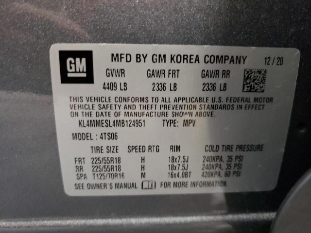 KL4MMESL4MB124951 Buick Encore Gx Select