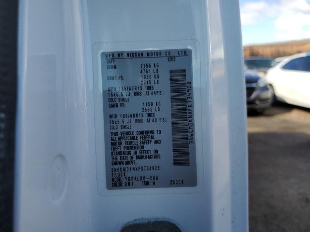 3N6CM0KNXFK734928 Nissan NV200 2.5S