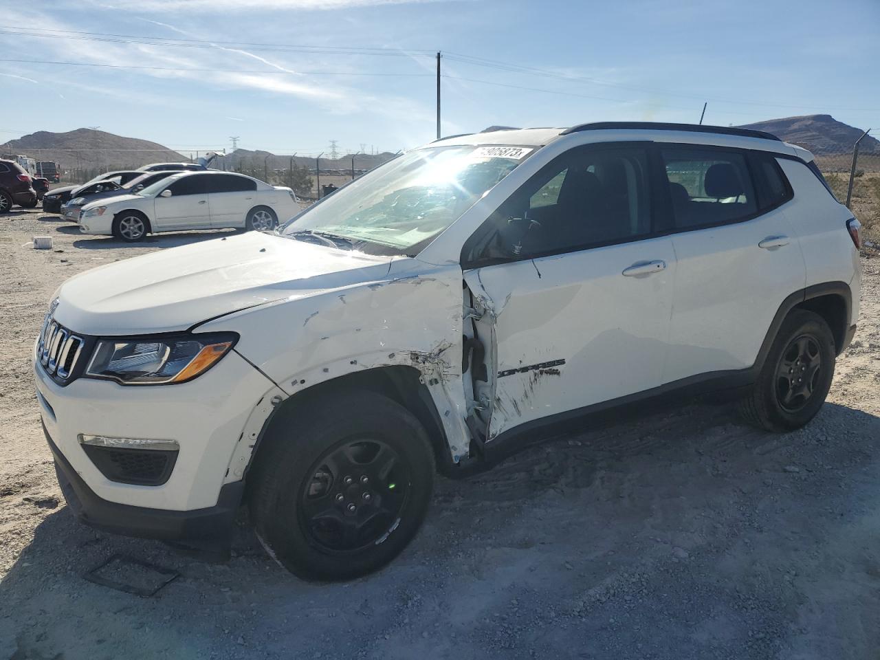 2018 Jeep Compass Sport vin: 3C4NJCAB2JT318839