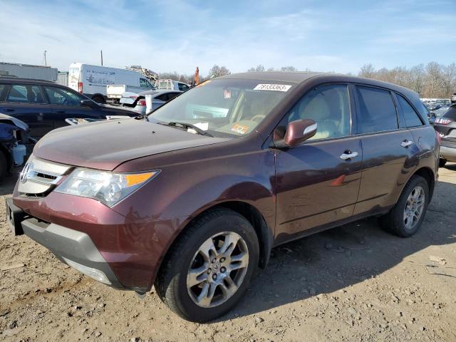 2HNYD28289H530034 | 2009 Acura mdx