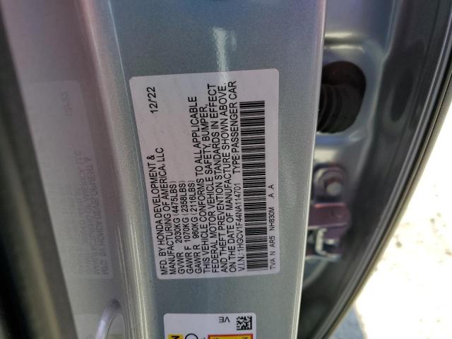 1HGCV1F44NA114701 Honda Accord SPO 12