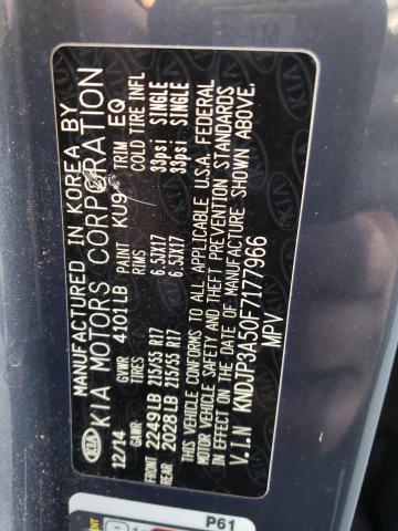 KNDJP3A50F7177966 KIA SOUL +