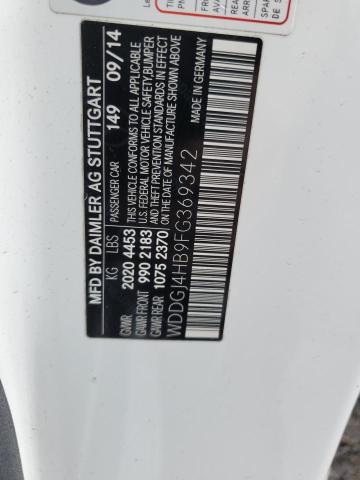 WDDGJ4HB9FG369342 Mercedes-Benz C 250