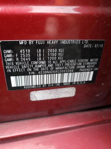4S3BNAD68G3003266 Subaru Legacy 2.5i Premium