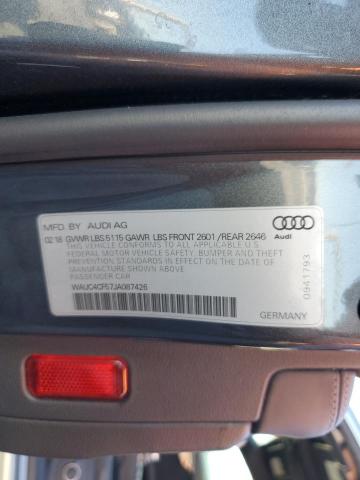 WAUC4CF57JA087426 Audi S5 Prestige