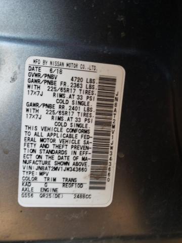 JN8AT2MV1JW343660 Nissan ROGUE S