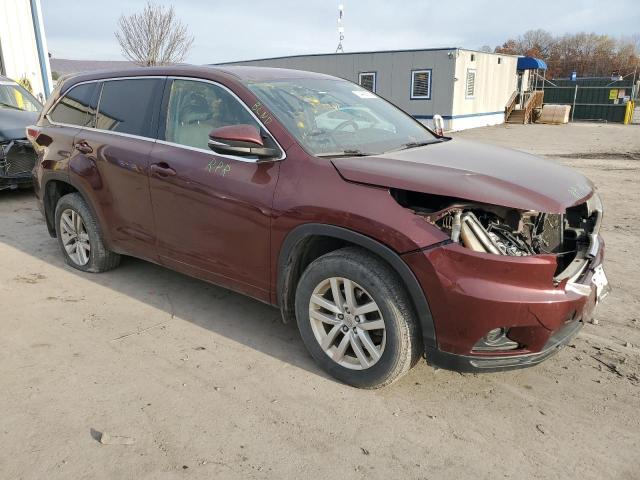 VIN 5TDBKRFH8ES039105 2014 Toyota Highlander, LE no.4