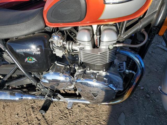 2002 TRIUMPH MOTORCYCLE T100 BONNE - SMT910HNX2J157554
