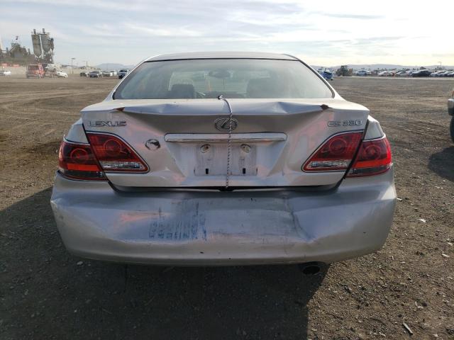 2006 Lexus Es 330 VIN: JTHBA30G265167281 Lot: 78101433