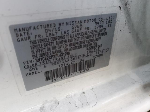 2015 NISSAN VERSA NOTE - 3N1CE2CPXFL431298