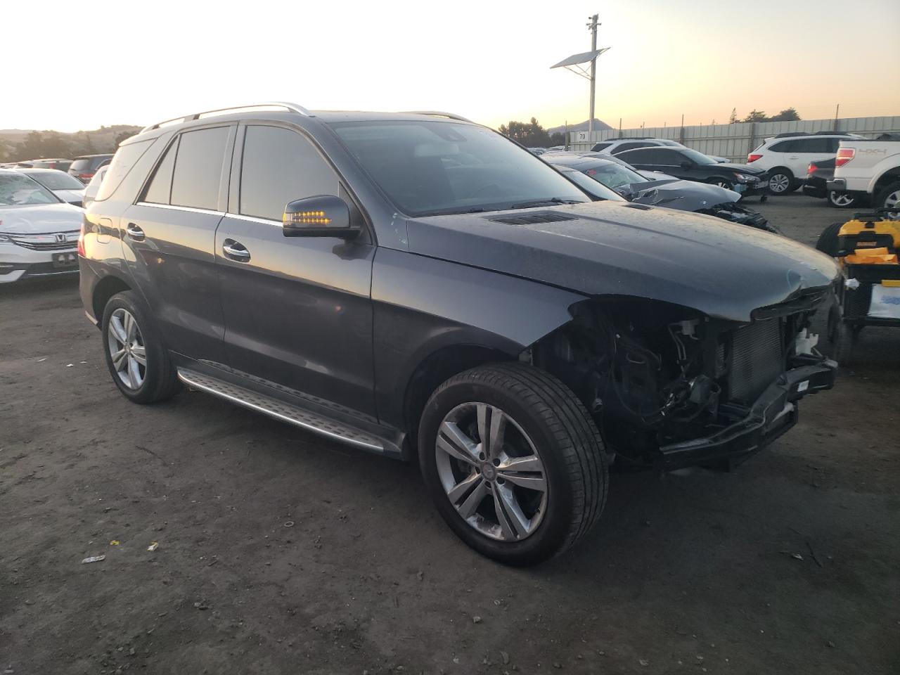 4JGDA5JB6FA599125 2015 Mercedes-Benz Ml 350