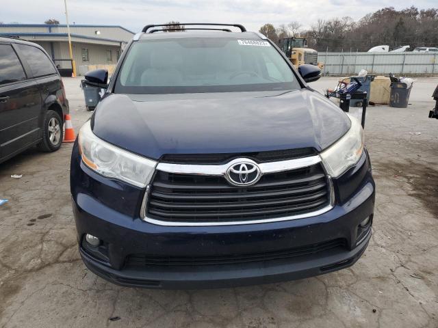 VIN 5TDKKRFH2ES018945 2014 Toyota Highlander, Xle no.5