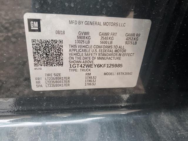 1GT42WEY6KF125985 GMC Sierra K3500 Denali