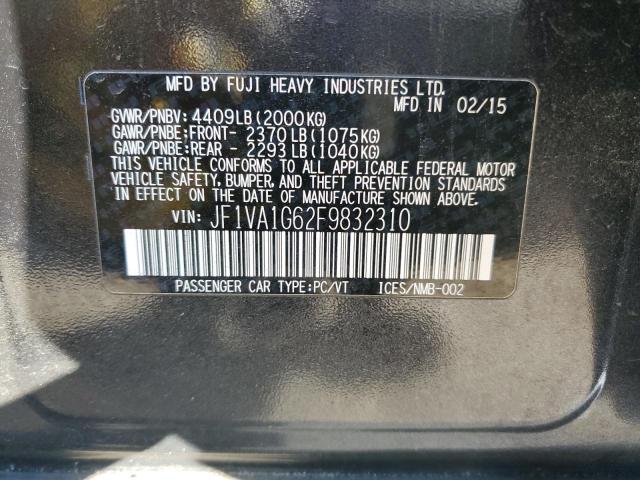 JF1VA1G62F9832310 Subaru Wrx Limited