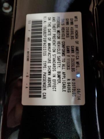 2015 ACURA TLX TECH - 19UUB2F59FA003705