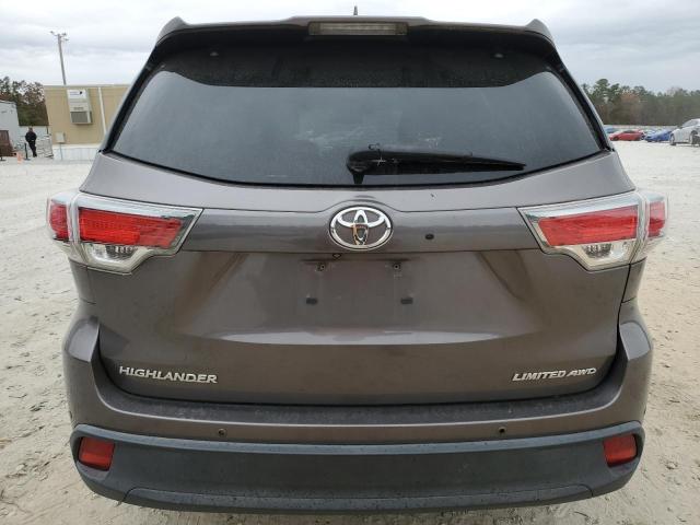 VIN 5TDDKRFHXFS080474 2015 Toyota Highlander, Limited no.6