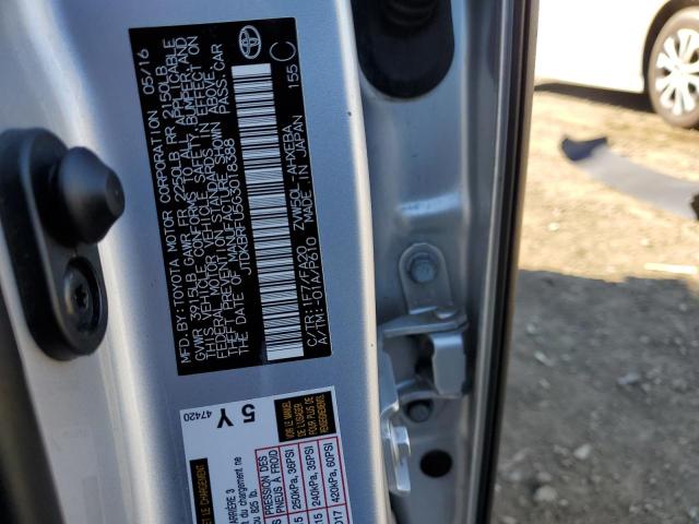 JTDKBRFU5G3018388 2016 Toyota Prius