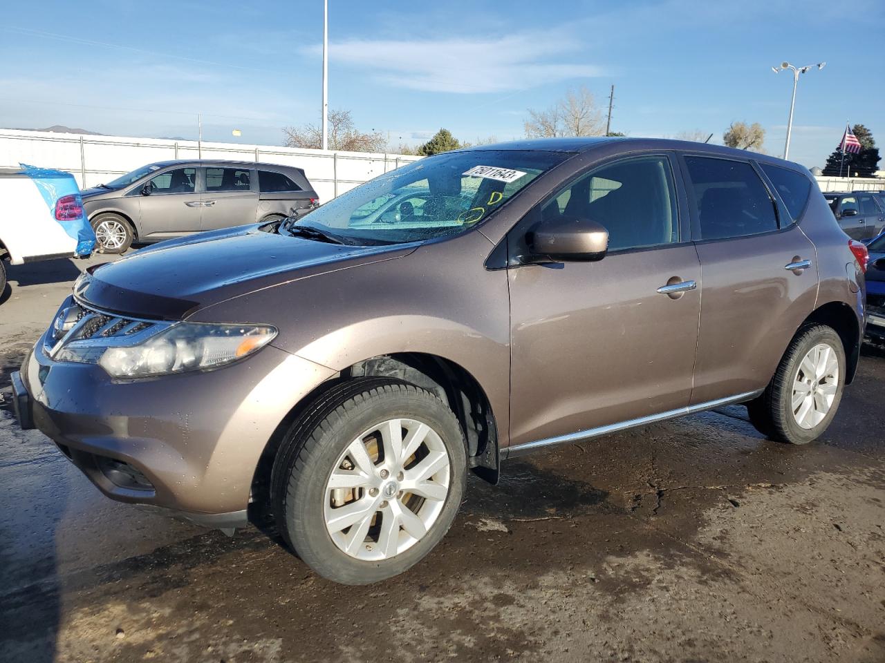 JN8AZ1MU1DW203144 2013 Nissan Murano S