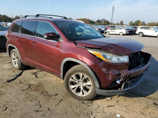 VIN 5TDKKRFH7ES031464 2014 Toyota Highlander, Xle no.4