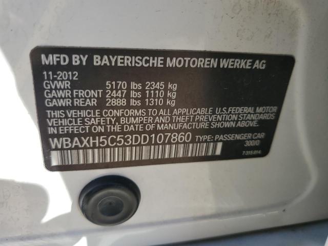 VIN WBAXH5C53DD107860 2013 BMW 5 Series, 528 XI no.12