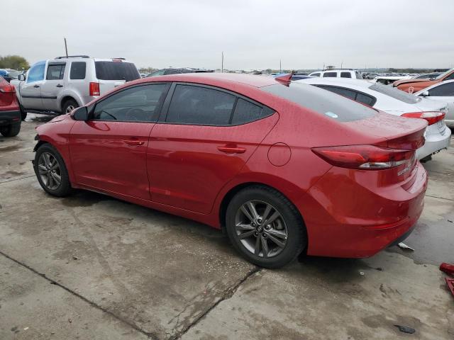  HYUNDAI ELANTRA 2018 Червоний