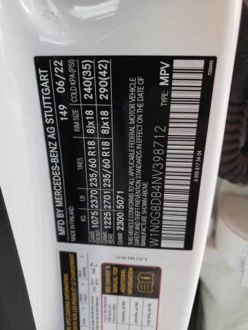 W1N0G8DB4NV398712 Mercedes-Benz GLC 300