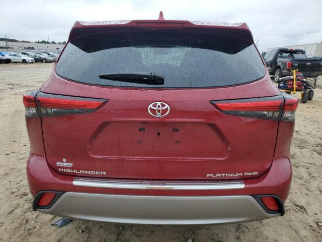 VIN 5TDFZRBH5NS254721 2022 Toyota Highlander, Platinum no.6