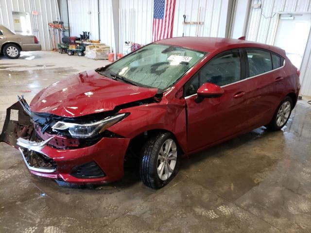 3G1BE6SM5KS593257 | 2019 CHEVROLET CRUZE LT