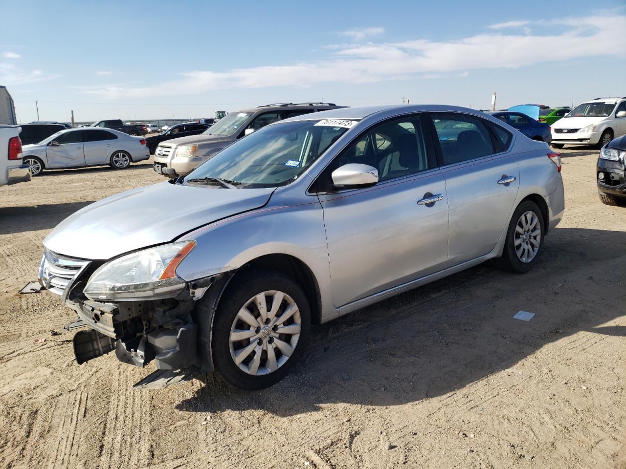 3N1AB7AP0FY262587 2015 Nissan Sentra S