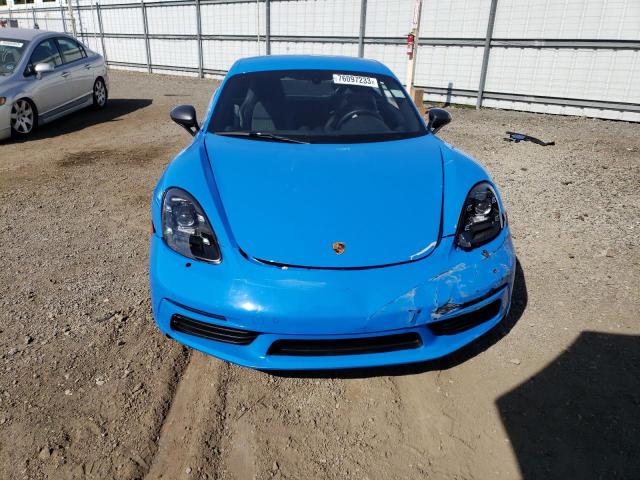 2022 Porsche Cayman Base VIN: WP0AA2A85NS255160 Lot: 76097233