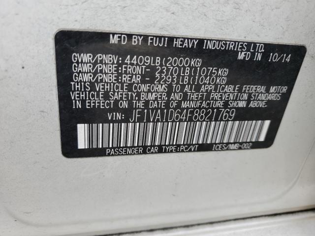 JF1VA1D64F8821769 Subaru Wrx Premium