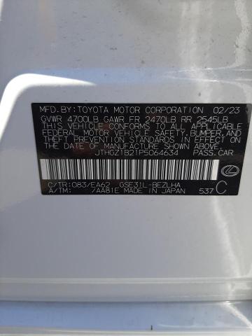 2023 LEXUS IS 350 F S JTHGZ1B21P5064634