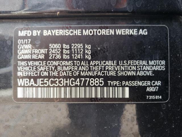 2017 BMW 540 I - WBAJE5C33HG477885