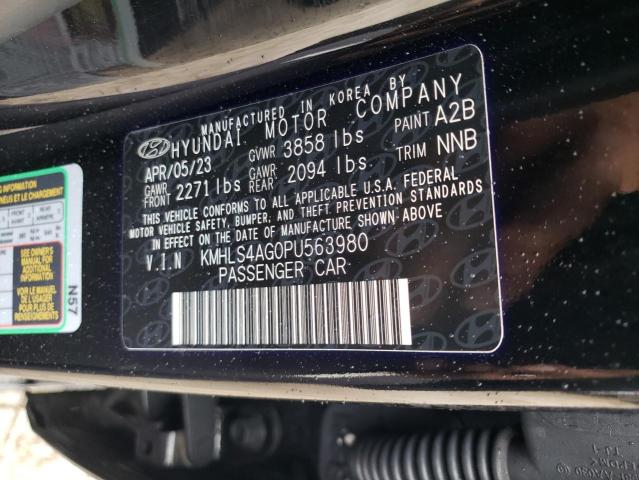 KMHLS4AG0PU563980 | 2023 HYUNDAI ELANTRA SE