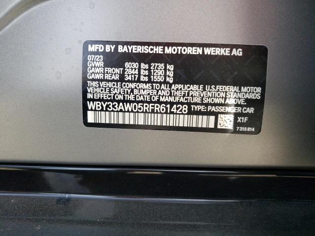 2024 BMW I4 M50 - WBY33AW05RFR61428