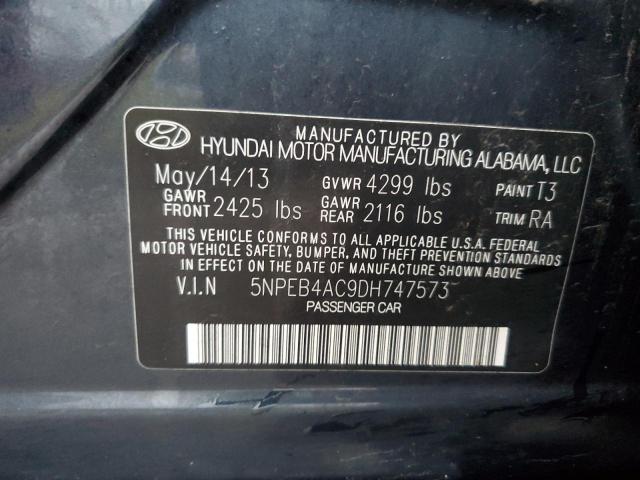 2013 HYUNDAI SONATA GLS #2205676712