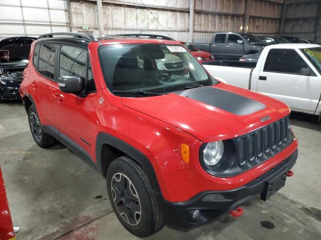 Vin: zaccjbcb1hpg54076, lot: 41420795, jeep renegade trailhawk 20174