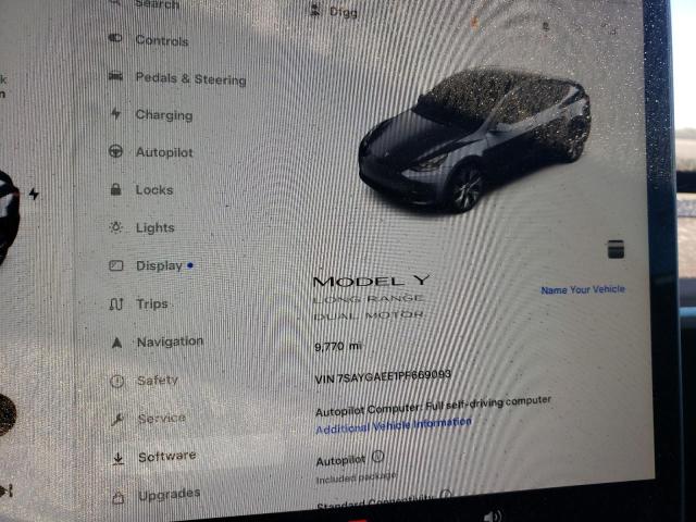 2023 TESLA MODEL Y - 7SAYGAEE1PF669093