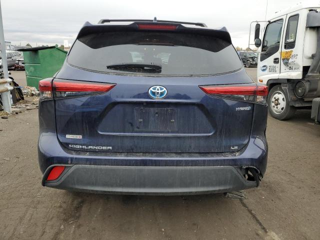 VIN 5TDBBRCH7MS066895 2021 Toyota Highlander, Hybri... no.6