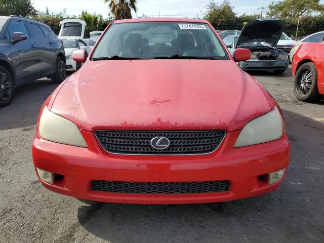 2003 Lexus Is 300 VIN: JTHBD192130073694 Lot: 75747443