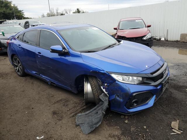 Vin: 2hgfc1e51jh708445, lot: 75756773, honda civic si 20184