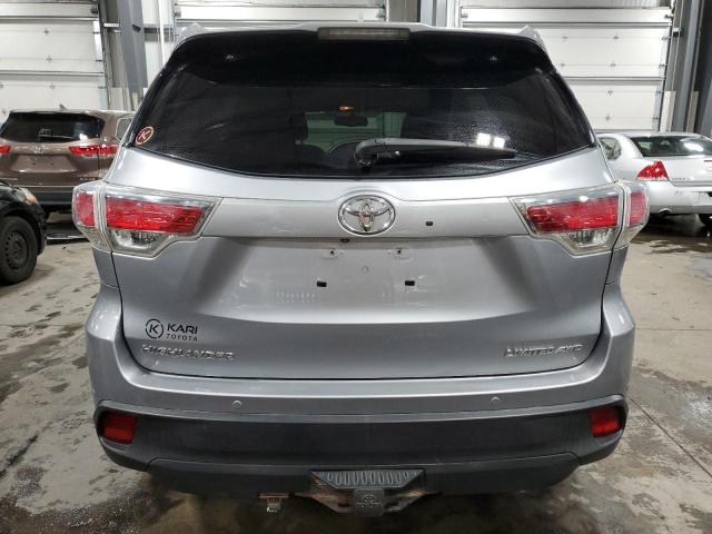 VIN 5TDDKRFH2ES026665 2014 Toyota Highlander, Limited no.6