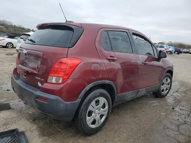  CHEVROLET TRAX 2016 Бургунді
