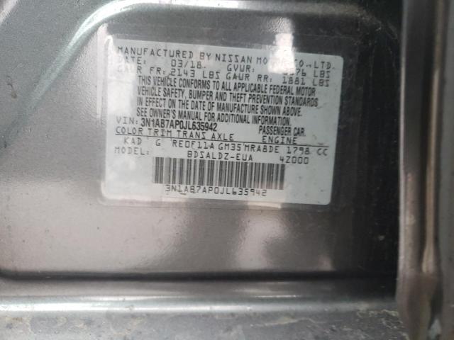 2018 NISSAN SENTRA S - 3N1AB7AP0JL635942